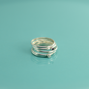 Sterling Silver Stacker Ring Set