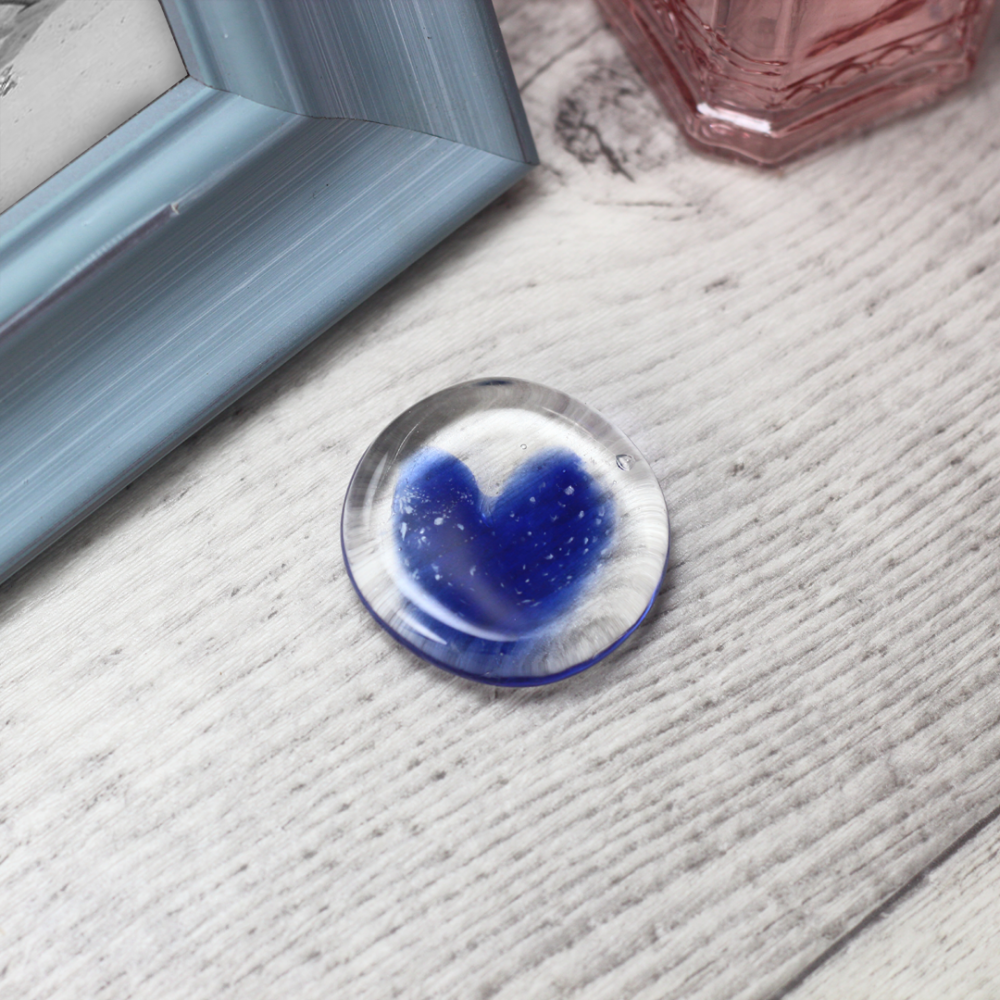 Memorial Glass Worry Stone