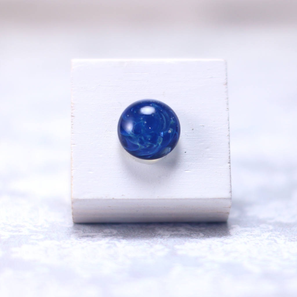 Cobalt Silver Cabochon