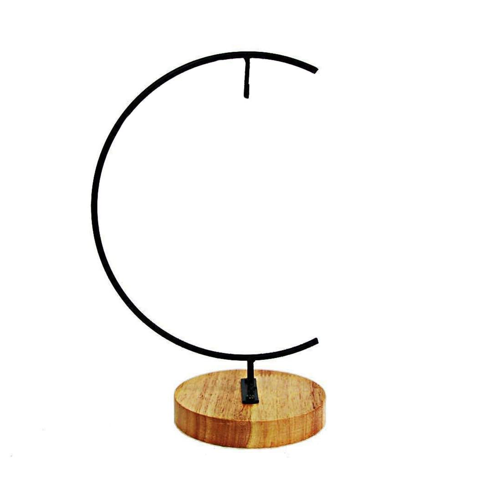 black ornament stand