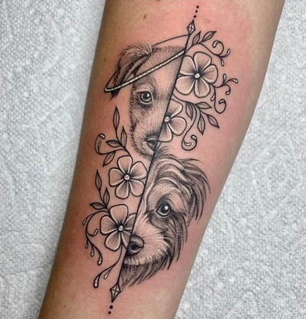 dog temporary tattoos