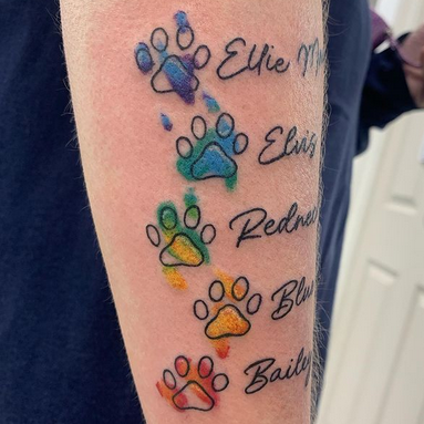 How to celebrate your pet with a tattoo | Earth Rated® Blog