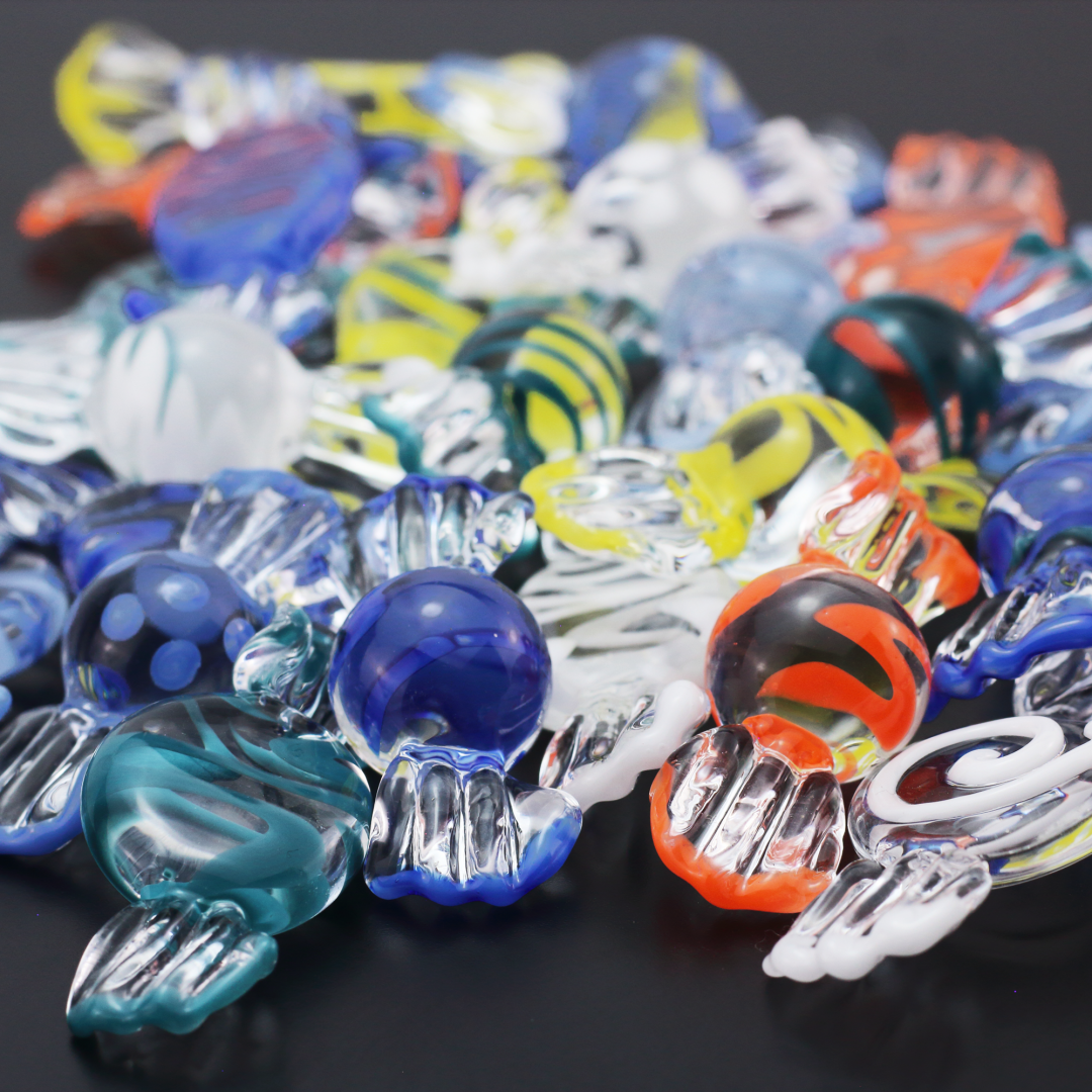 Flameworked Glass Candy