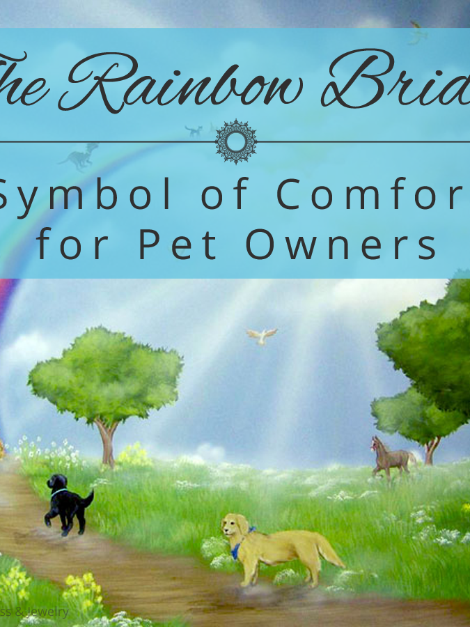 digital painting of The Rainbow Bridge