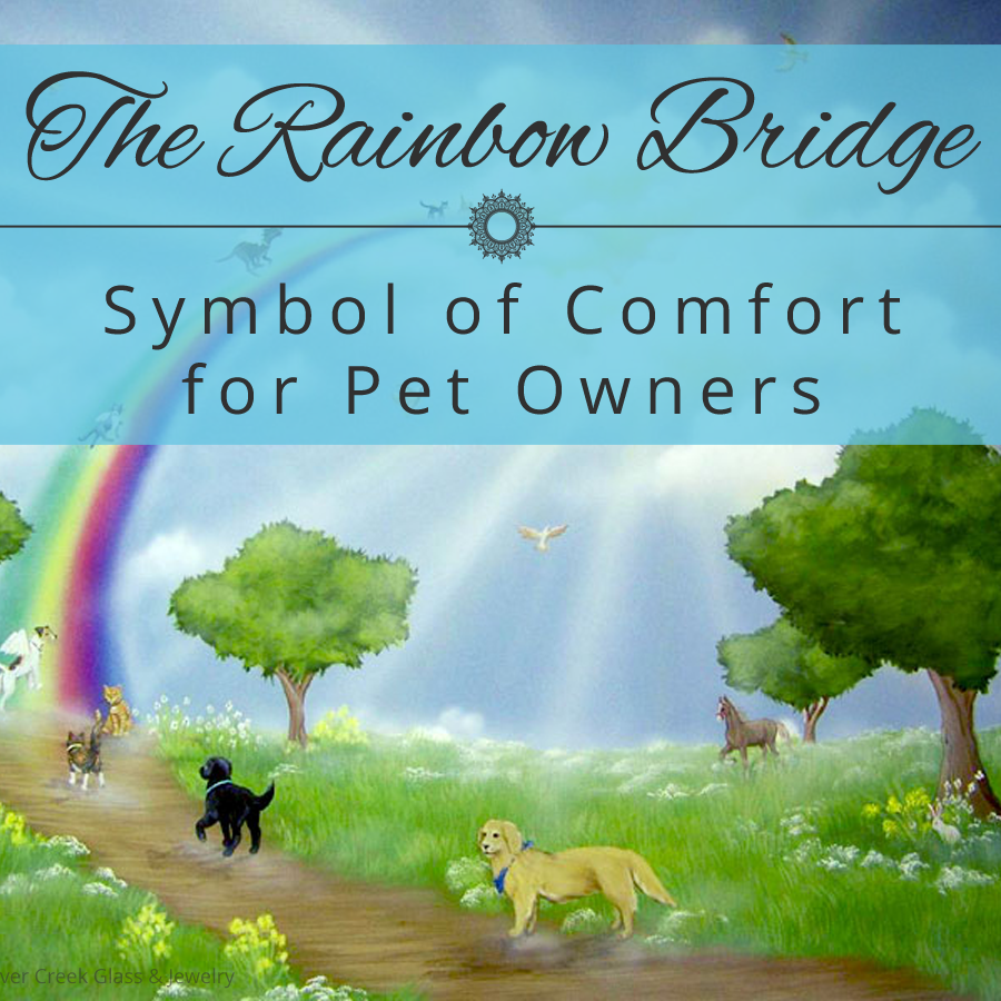 digital painting of The Rainbow Bridge